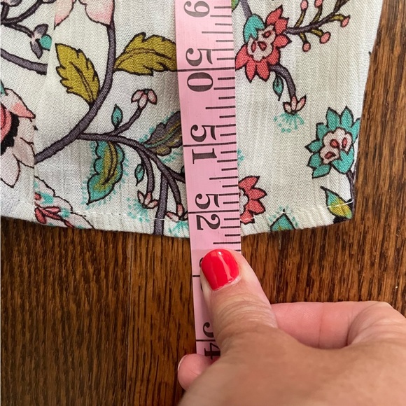 Speechless Shorts/Skirt/Fly Away Pant White Floral Design Size Small - Picture 3 of 11